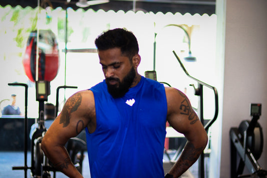 LYFTRS Royal Pulse Sleeveless T-Shirt – Flex Series