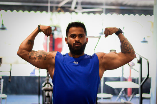 LYFTRS Royal Pulse Sleeveless T-Shirt – Flex Series