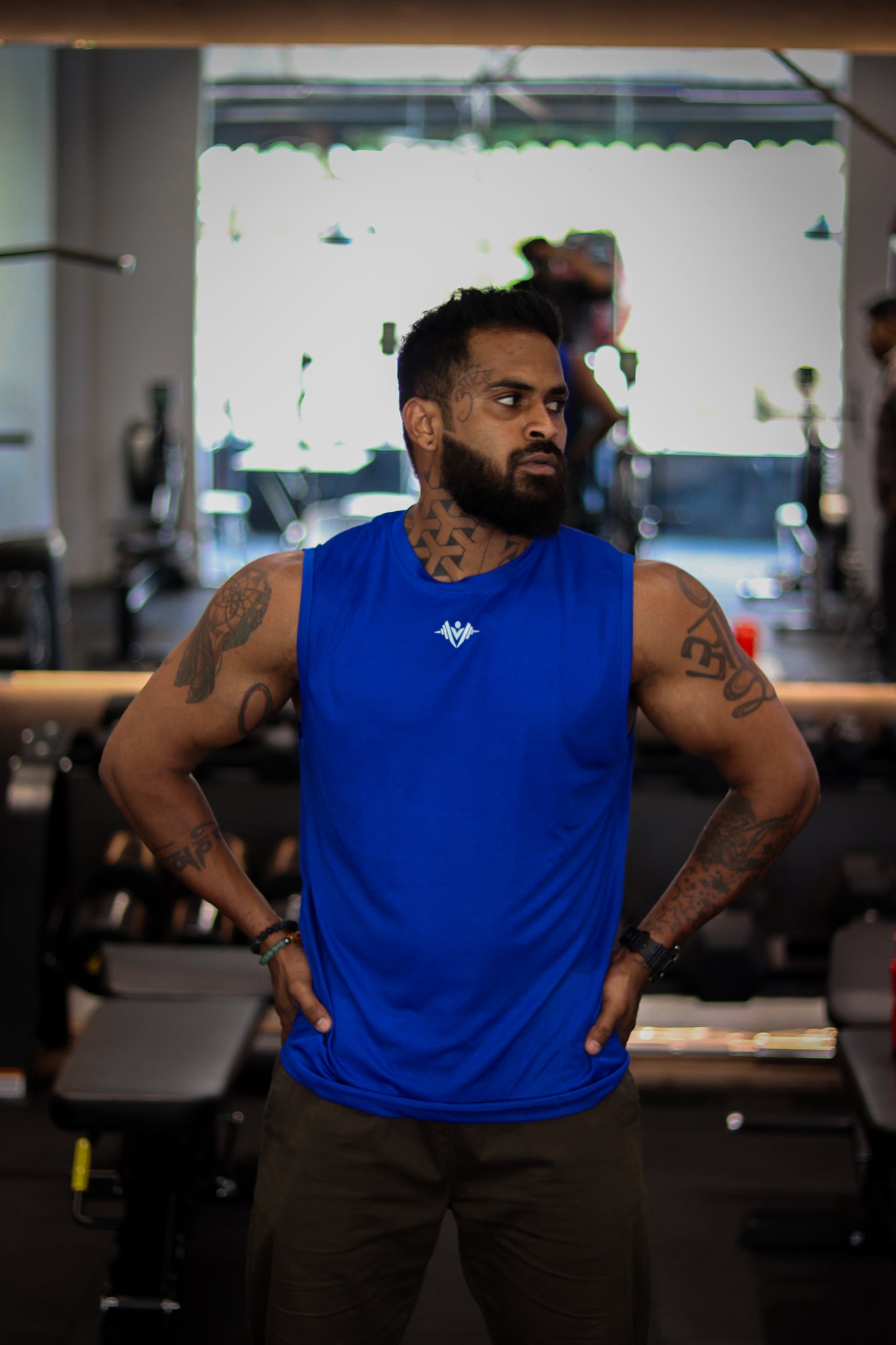 LYFTRS Royal Pulse Sleeveless T-Shirt – Flex Series