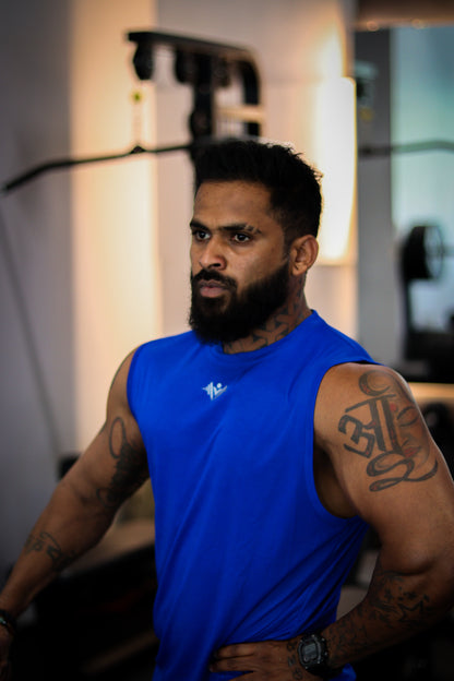 LYFTRS Royal Pulse Sleeveless T-Shirt – Flex Series