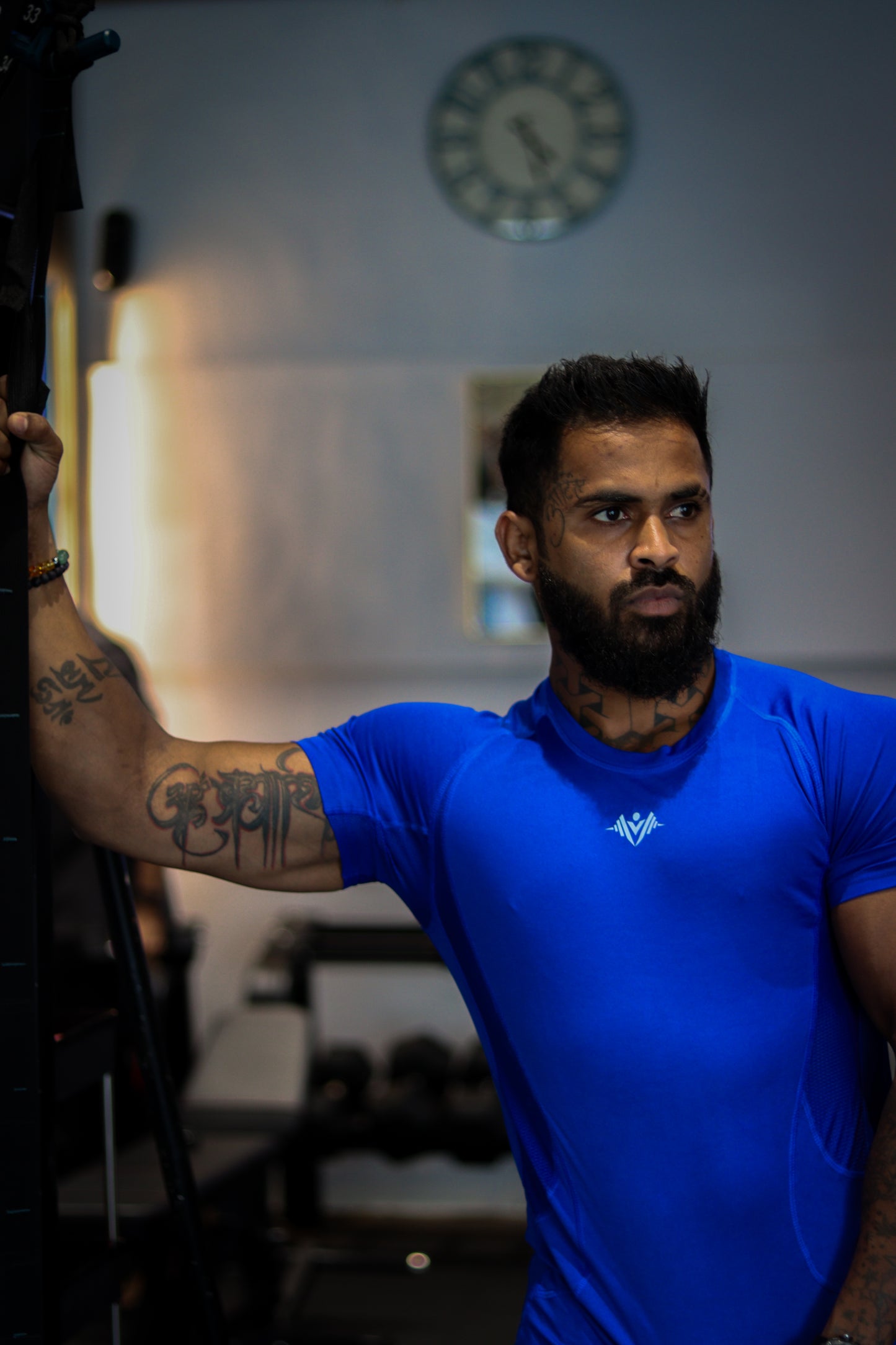 LYFTRS Royal Pulse Half Sleeve Compression T-Shirt | AirFlow Series