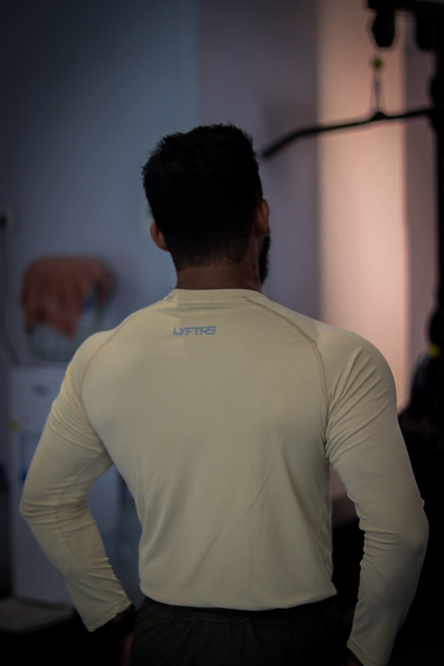 LYFTRS Sahara Sand Full Sleeve Compression T-Shirt | Performance Series