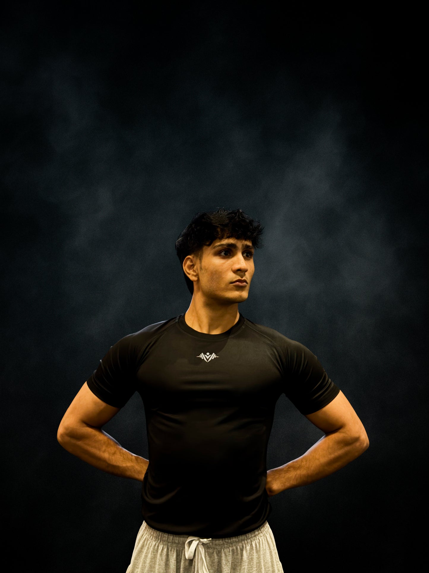 LYFTRS Blackout Flex Half Sleeve Compression T-Shirt | Performance Series